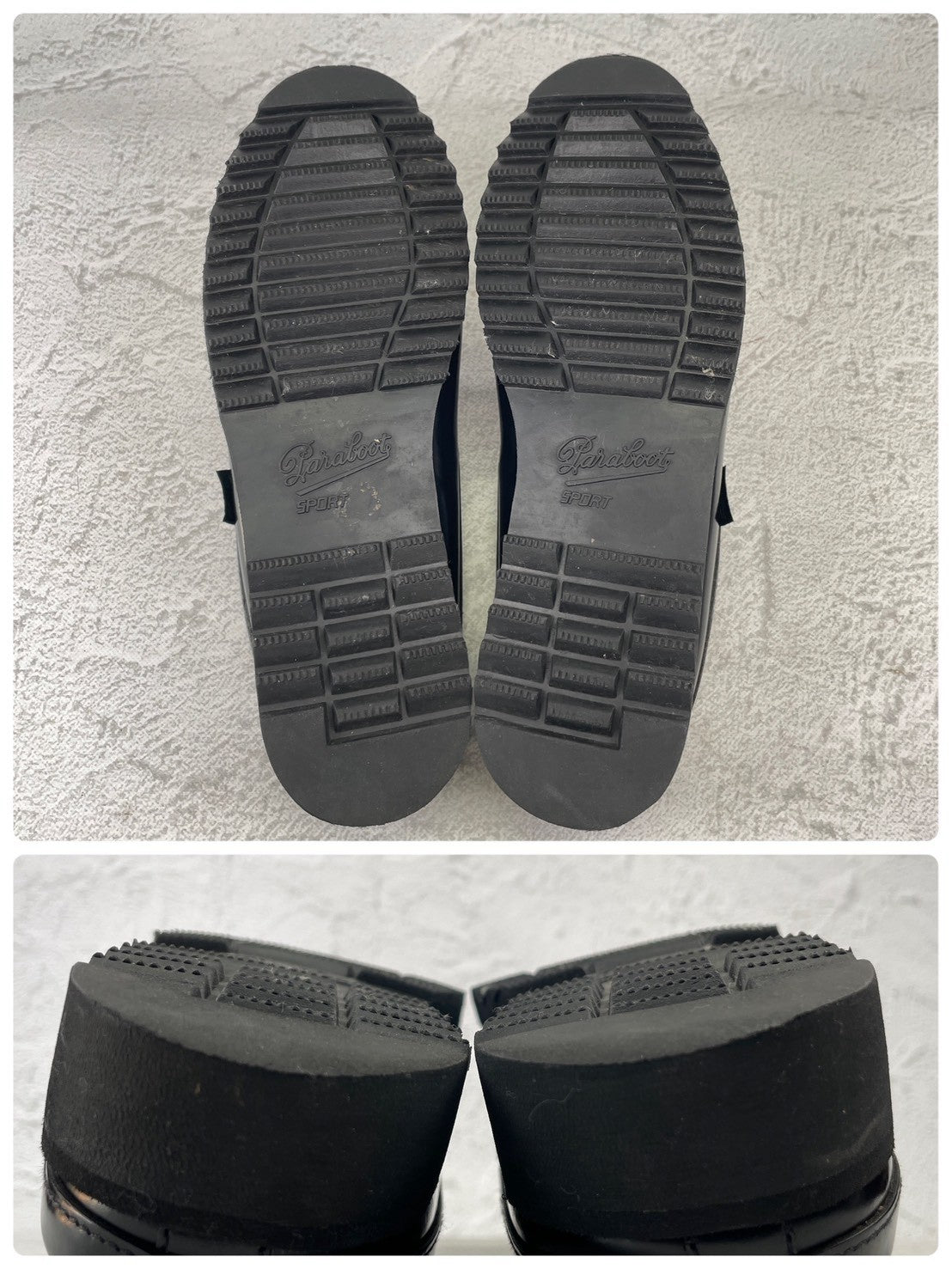 Paraboot BAHAMAS｜ビットミュール ブラック UK5 / 24.5cm ユナイテッドアローズ別注