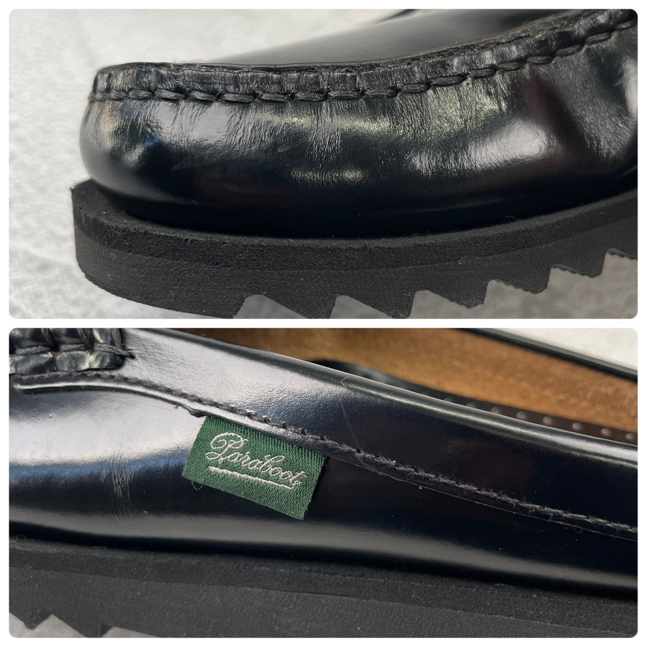 Paraboot BAHAMAS｜ビットミュール ブラック UK5 / 24.5cm ユナイテッドアローズ別注
