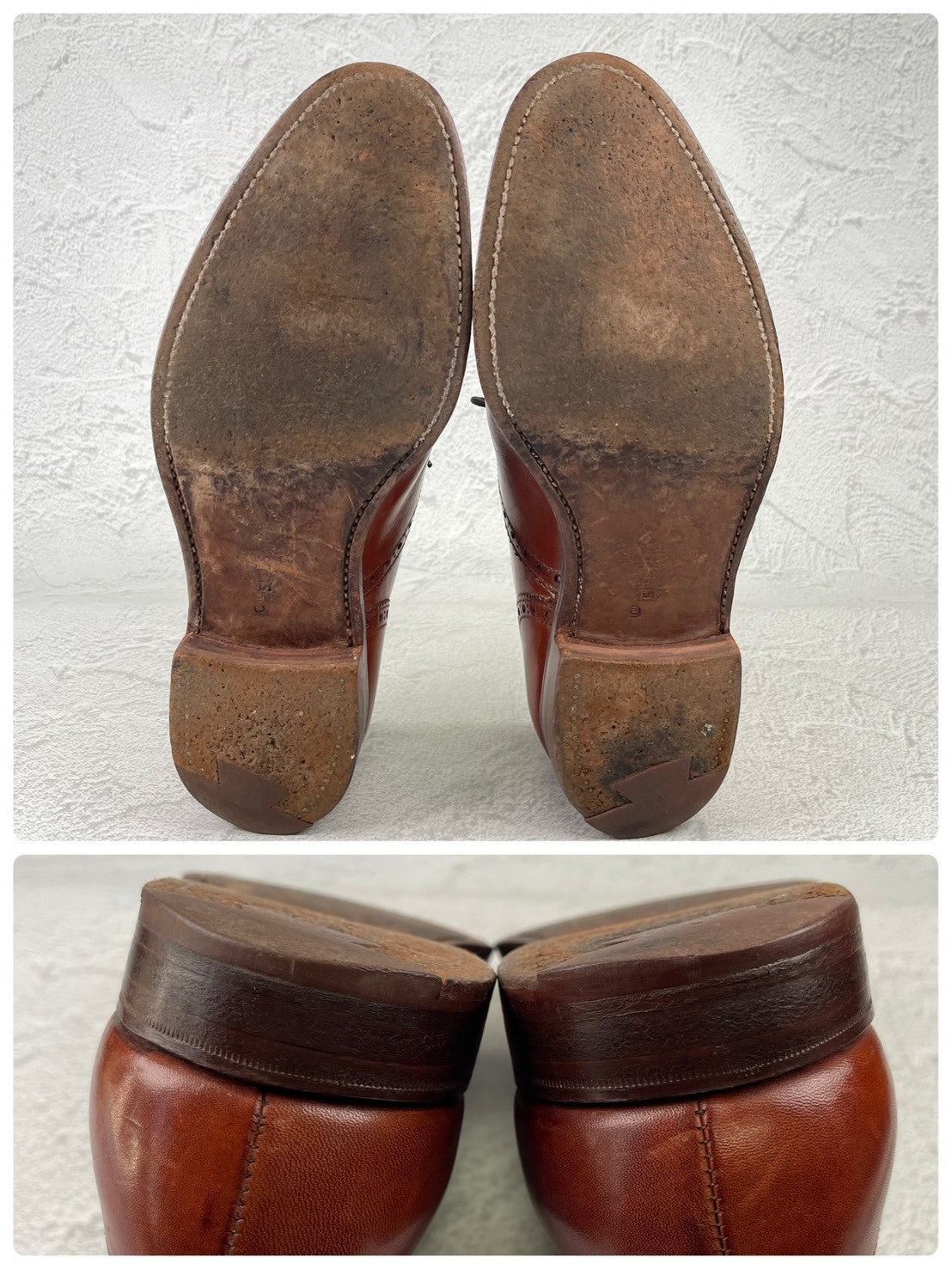 Crockett&Jones WESTMINSTER｜セミブローグ ブラウン UK6.5 EE / 25cm