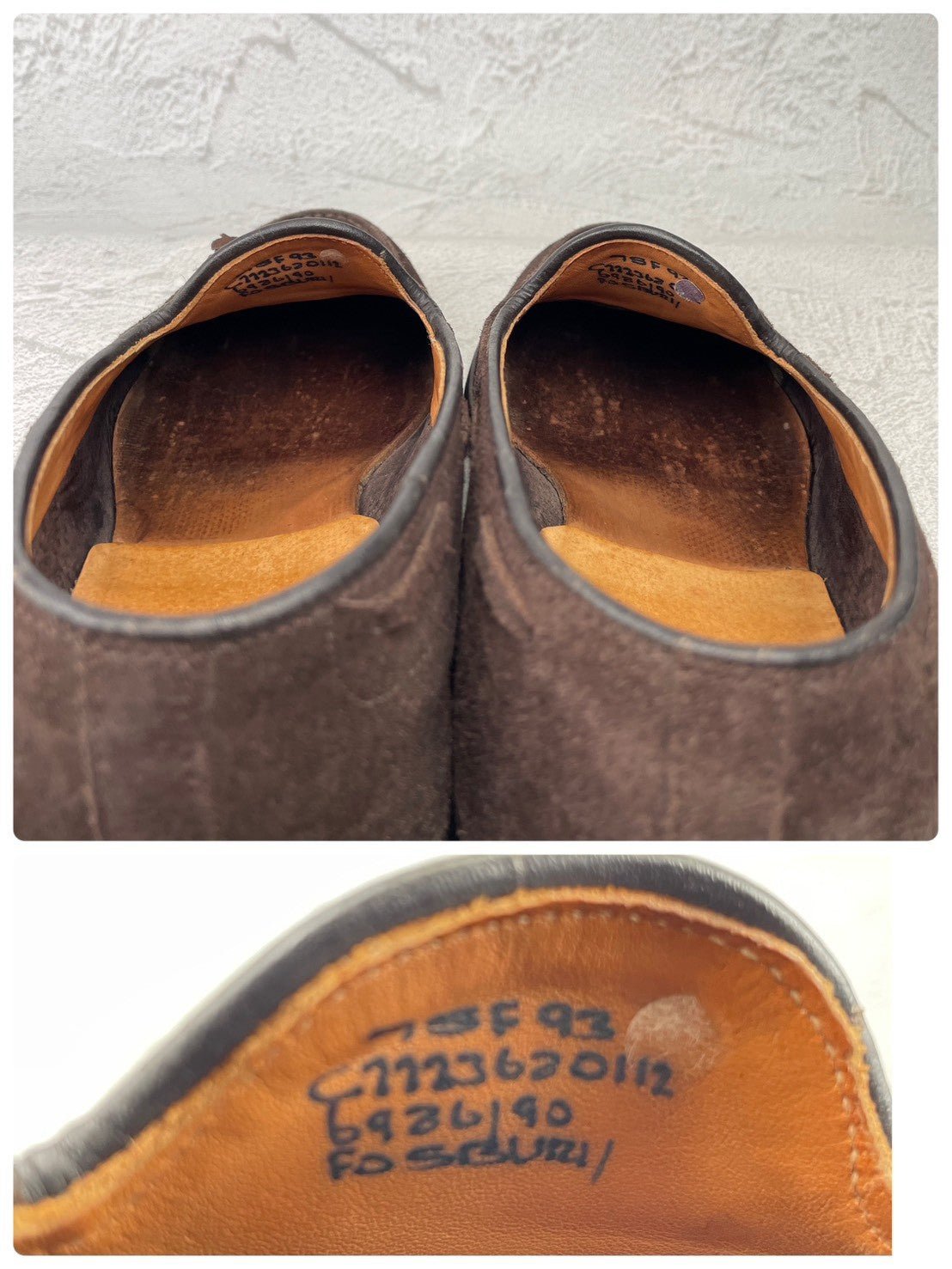 Church’s FOSBURY｜スエード タッセルローファー ダークブラウン UK7.5 / 26cm 4都市