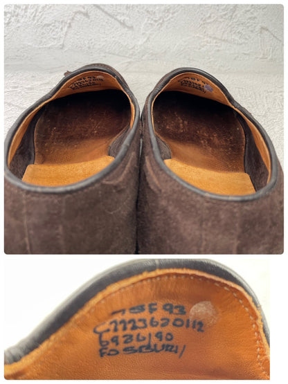 Church’s FOSBURY｜スエード タッセルローファー ダークブラウン UK7.5 / 26cm 4都市