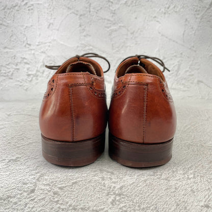 Crockett&Jones WESTMINSTER｜セミブローグ ブラウン UK6.5 EE / 25cm