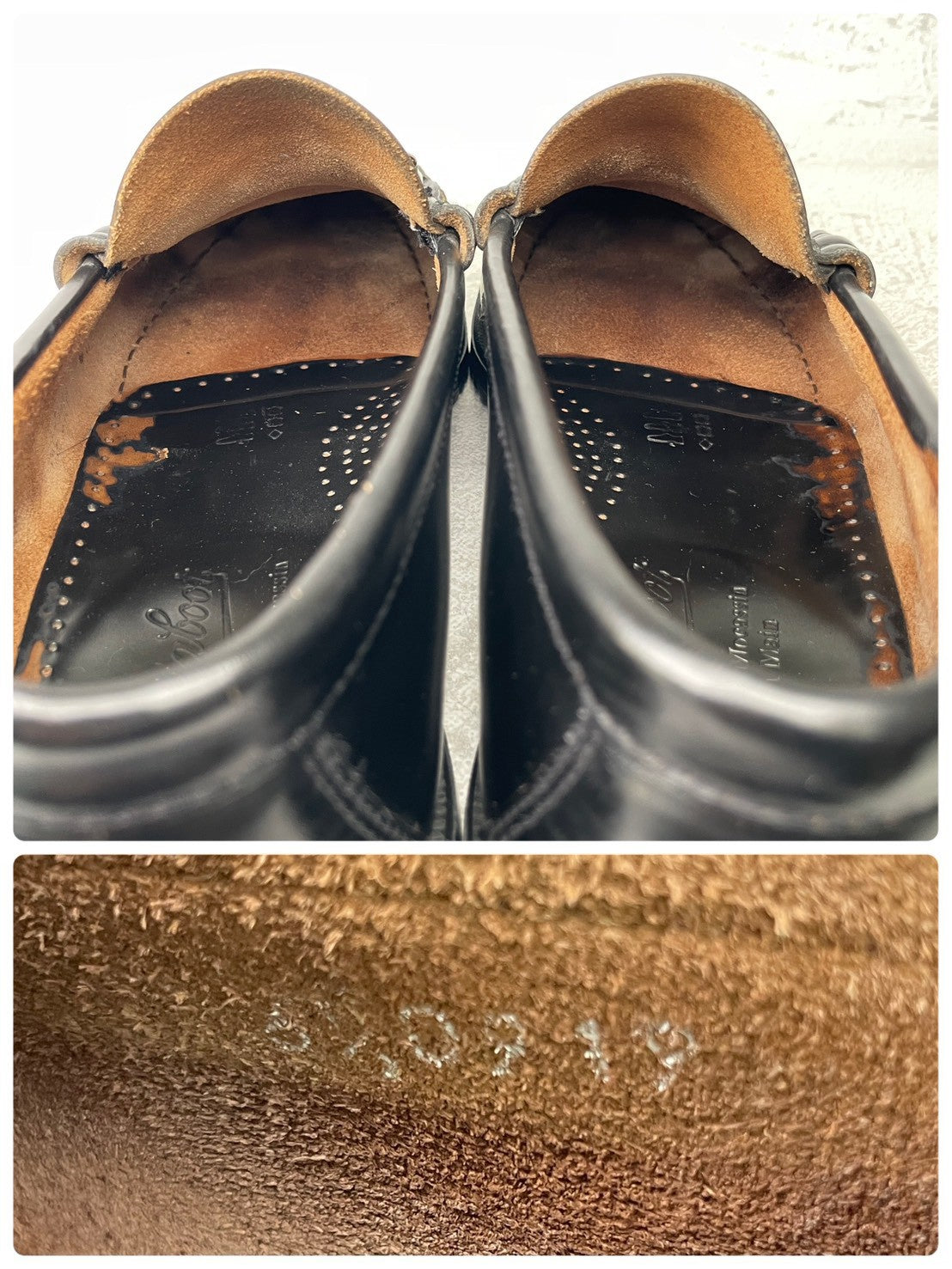 Paraboot BIT SV DECK｜ビットローファー ブラック UK6.5 / 25cm ユナイテッドアローズ別注