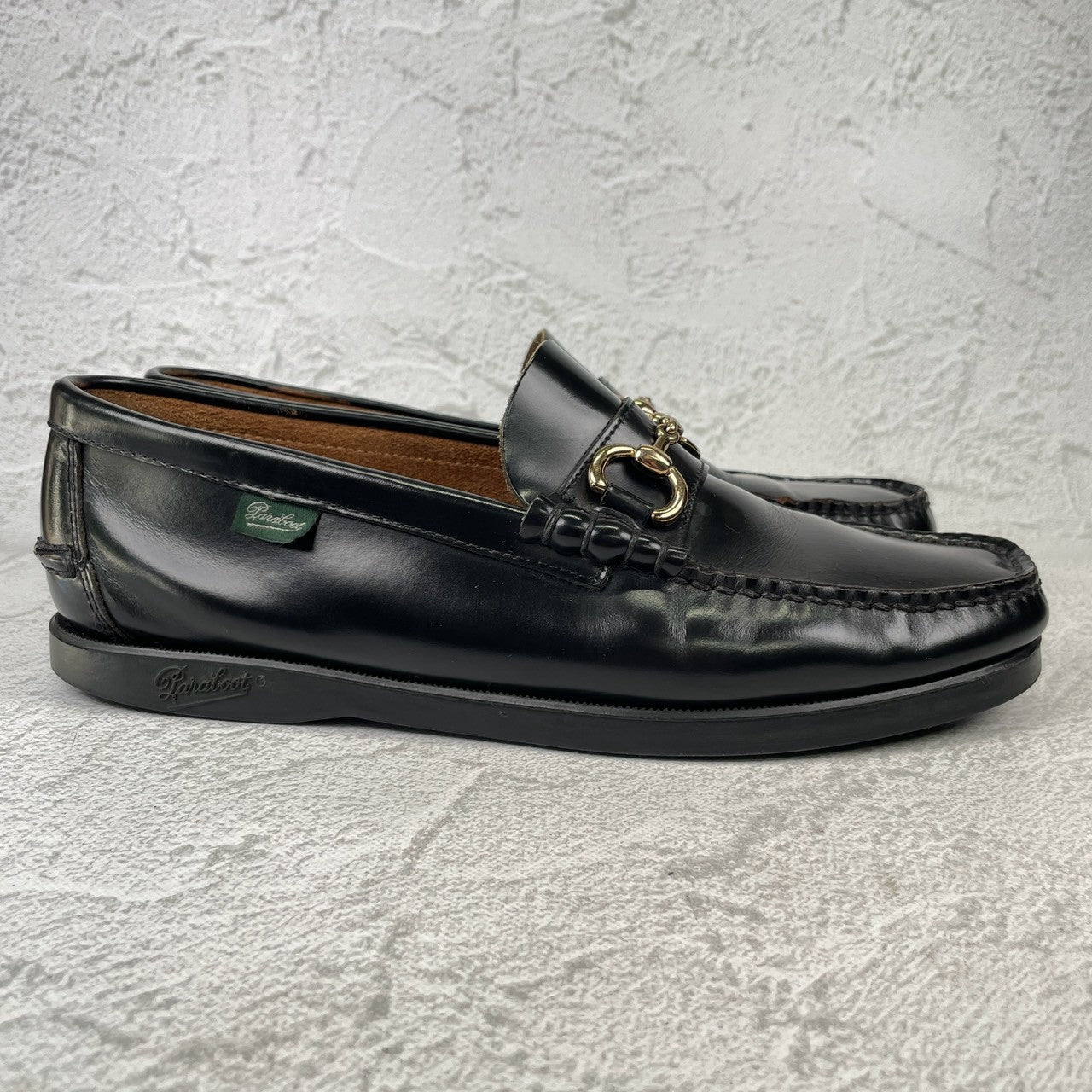 Paraboot BIT SV DECK｜ビットローファー ブラック UK6.5 / 25cm ユナイテッドアローズ別注