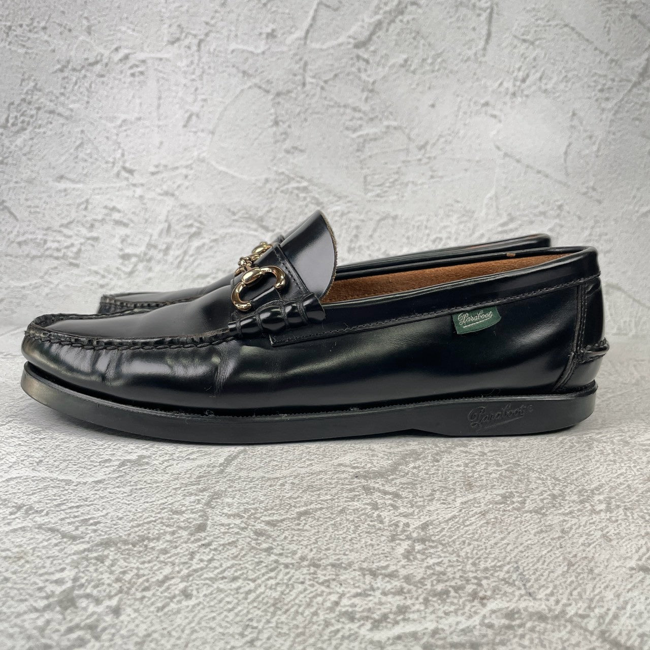 Paraboot BIT SV DECK｜ビットローファー ブラック UK6.5 / 25cm ユナイテッドアローズ別注