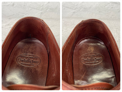 Crockett&Jones BELGRAVE｜クォーターブローグ ブラウン UK6.5E / 25.0cm ハンドグレード