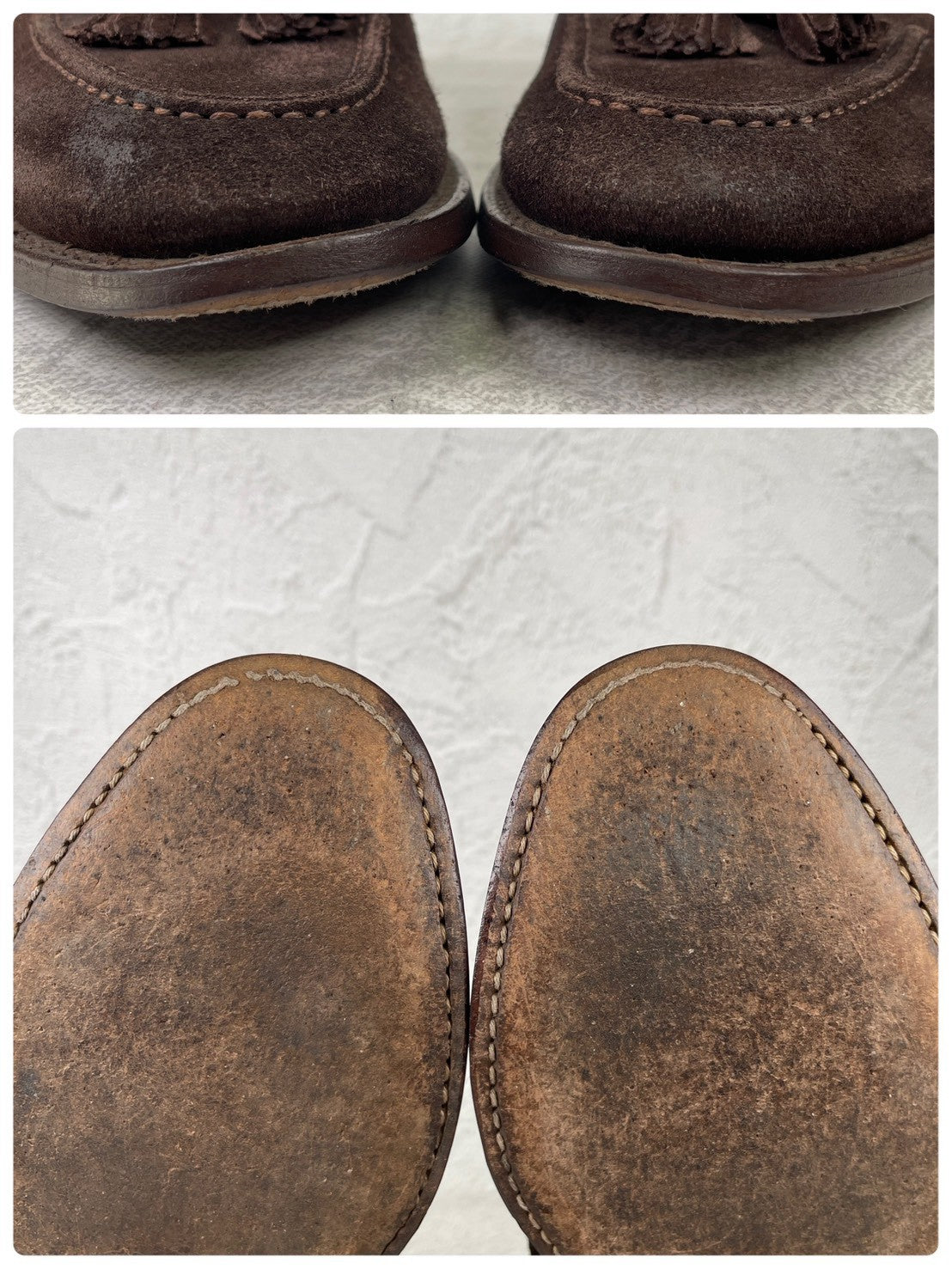 Church’s FOSBURY｜スエード タッセルローファー ダークブラウン UK7.5 / 26cm 4都市