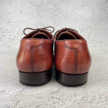 Crockett&Jones BELGRAVE｜クォーターブローグ ブラウン UK6.5E / 25.0cm ハンドグレード