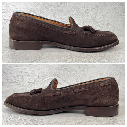 Church’s FOSBURY｜スエード タッセルローファー ダークブラウン UK7.5 / 26cm 4都市