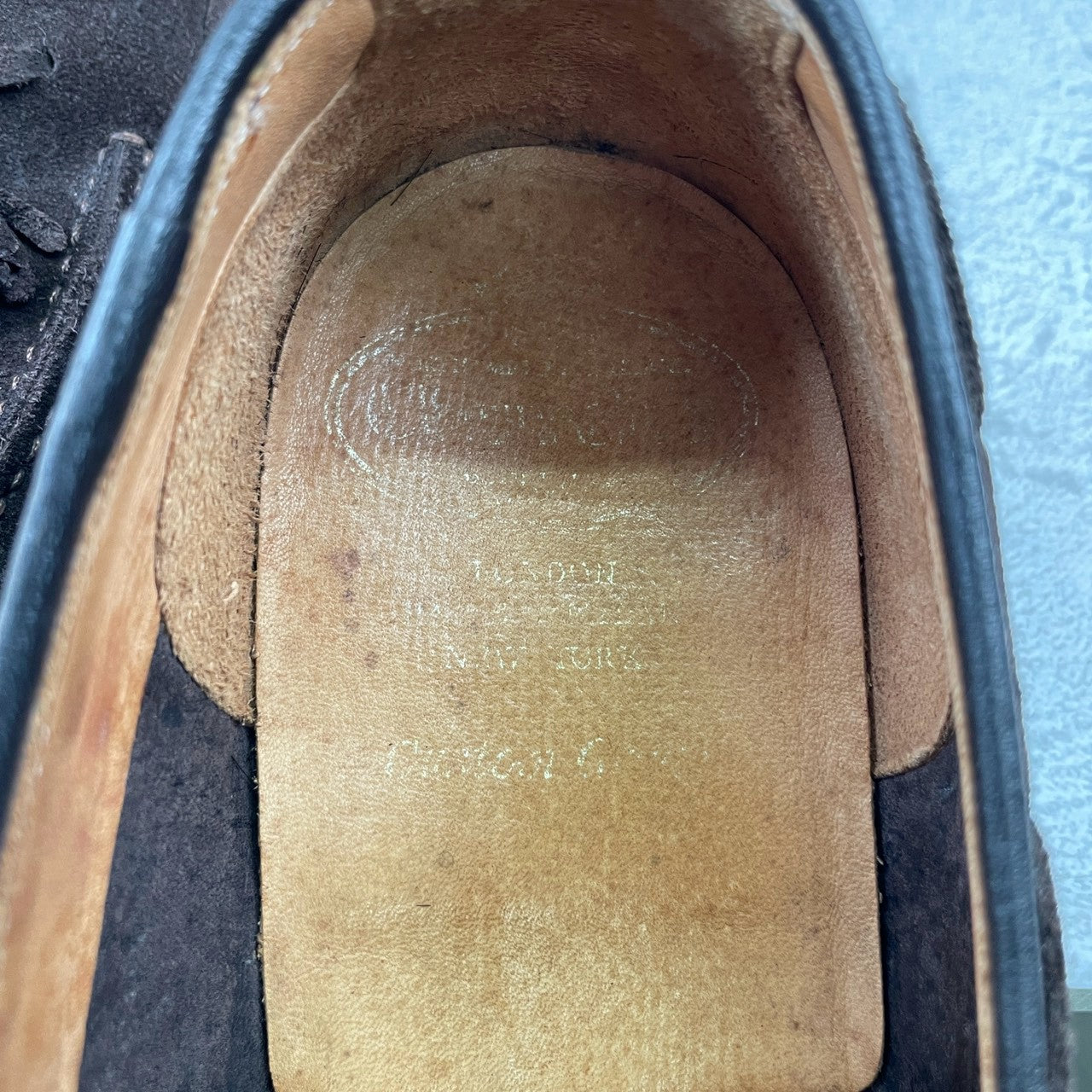 Church’s FOSBURY｜スエード タッセルローファー ダークブラウン UK7.5 / 26cm 4都市