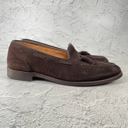 Church’s FOSBURY｜スエード タッセルローファー ダークブラウン UK7.5 / 26cm 4都市