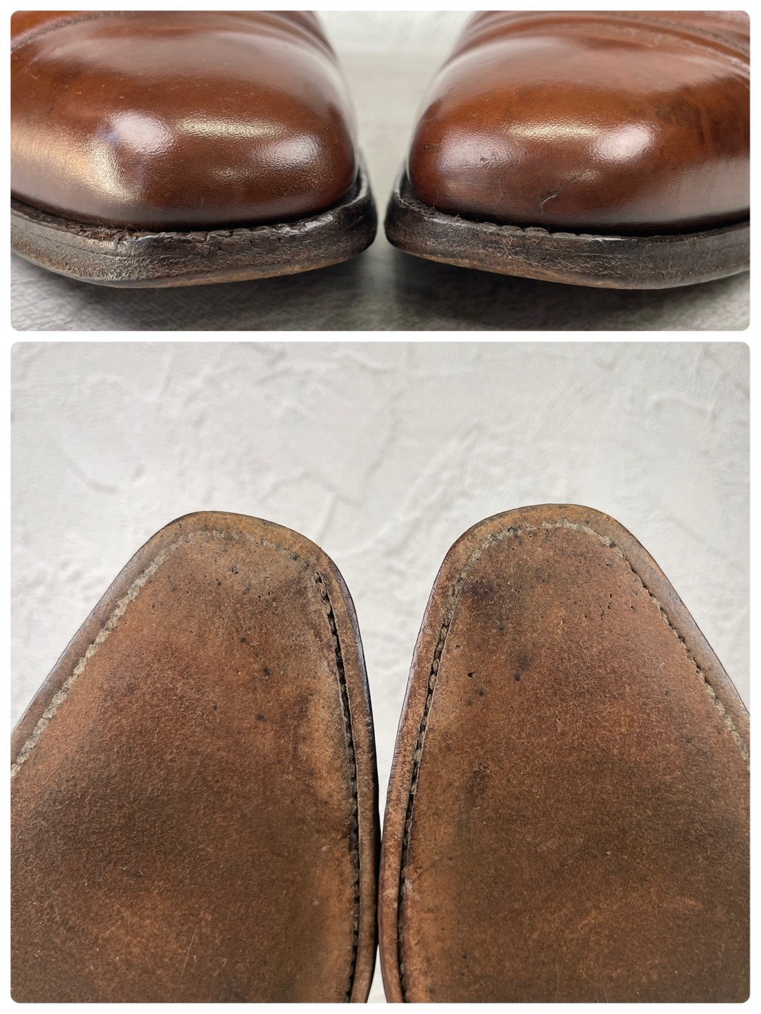 Crockett&Jones HALLAM｜ストレートチップ ブラウン UK7 / 25.5cm SHIPS別注
