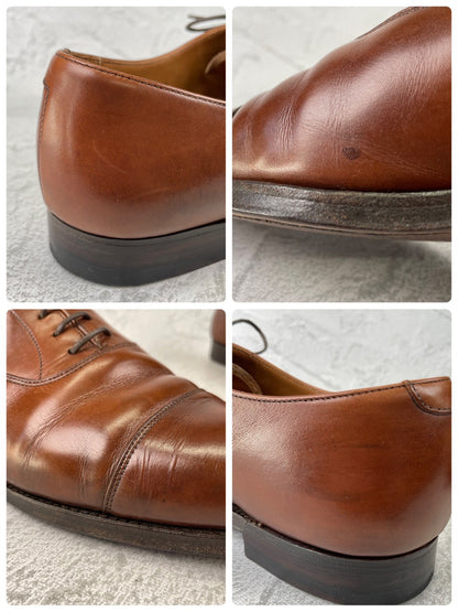 Crockett&Jones HALLAM｜ストレートチップ ブラウン UK7 / 25.5cm SHIPS別注