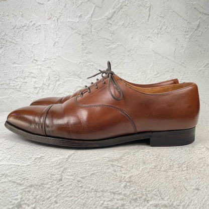 Crockett&Jones HALLAM｜ストレートチップ ブラウン UK7 / 25.5cm SHIPS別注