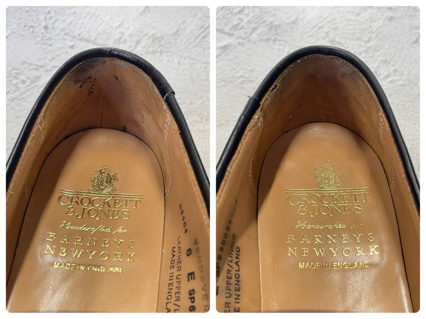 Crockett&Jones WENDOVER｜ローファー ブラック UK6 E / 24.5cm相当 BARNEYS NEW YORK別注