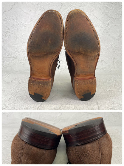 Crockett&Jones chukka｜スエード チャッカブーツ ブラウン UK7.5 E / 26cm相当 Paul Smith別注