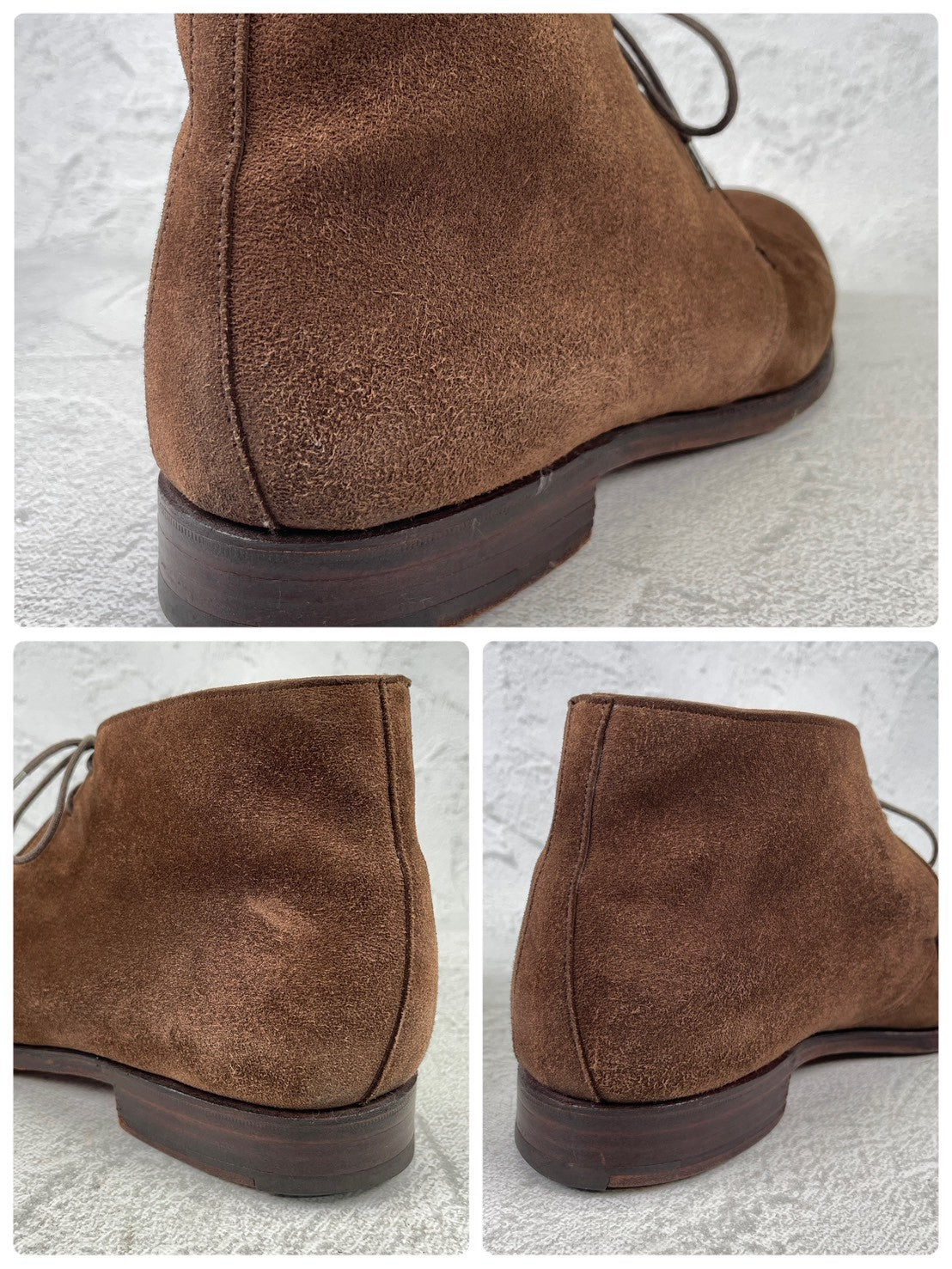 Crockett&Jones chukka｜スエード チャッカブーツ ブラウン UK7.5 E / 26cm相当 Paul Smith別注