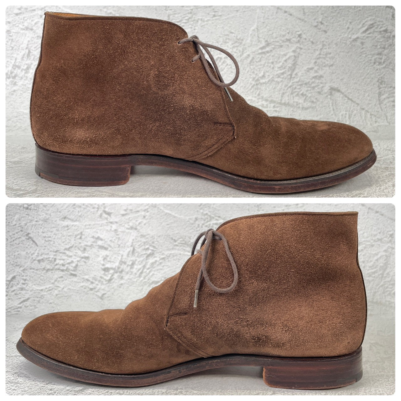 Crockett&Jones chukka｜スエード チャッカブーツ ブラウン UK7.5 E / 26cm相当 Paul Smith別注