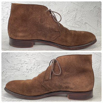 Crockett&Jones chukka｜スエード チャッカブーツ ブラウン UK7.5 E / 26cm相当 Paul Smith別注