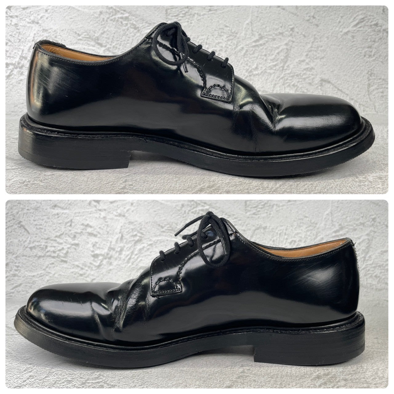 Church’s SHANNON｜プレーントゥ ブラック UK7.5 G / 26cm 103ラスト 4都市