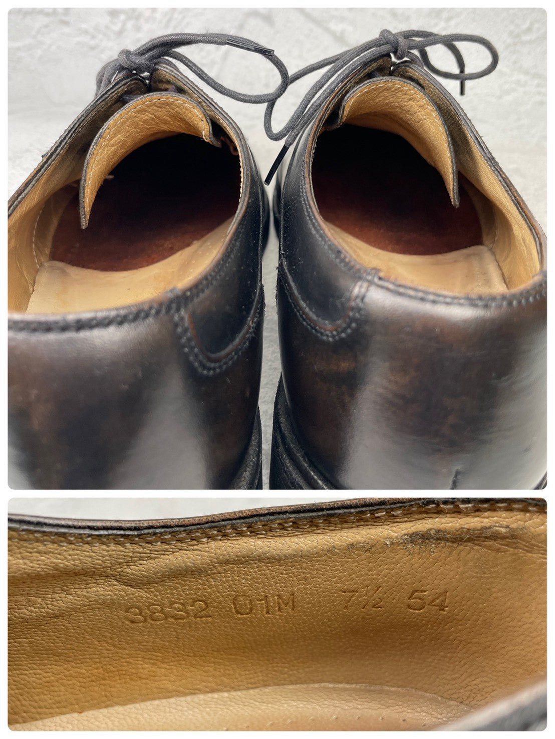 Paraboot AVIGNON｜Vチップ ブラック UK7.5 / 26cm GRIFF