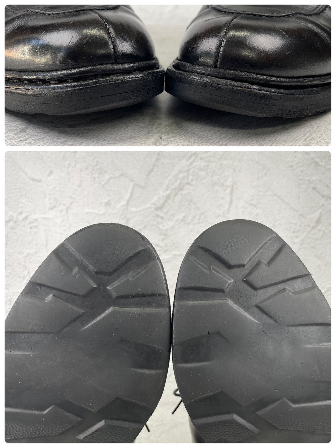 Paraboot AVIGNON｜Vチップ ブラック UK7.5 / 26cm GRIFF