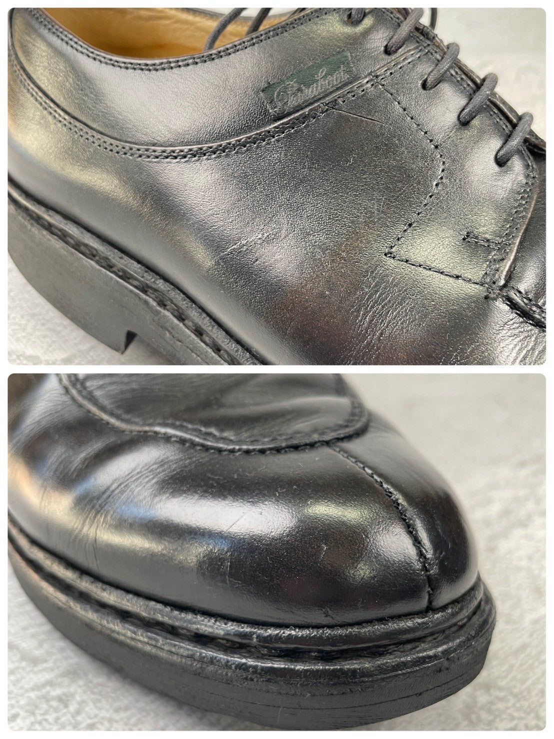 Paraboot AVIGNON｜Vチップ ブラック UK7.5 / 26cm GRIFF