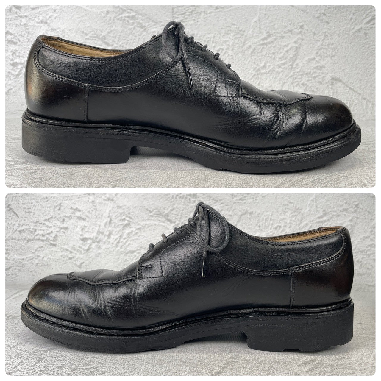 Paraboot AVIGNON｜Vチップ ブラック UK7.5 / 26cm GRIFF