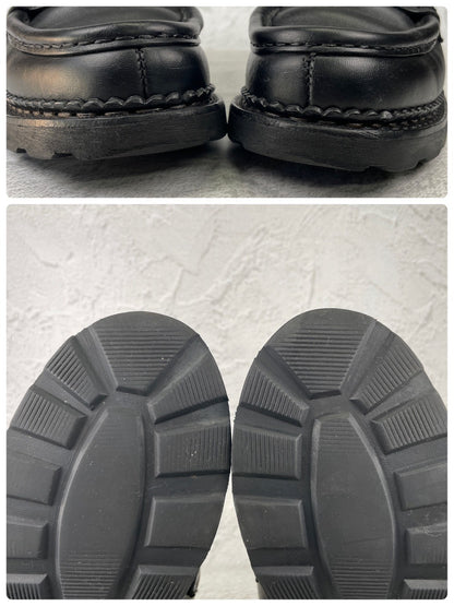 Paraboot REIMS｜コインローファー ブラック UK7.5 / 26cm リスレザー
