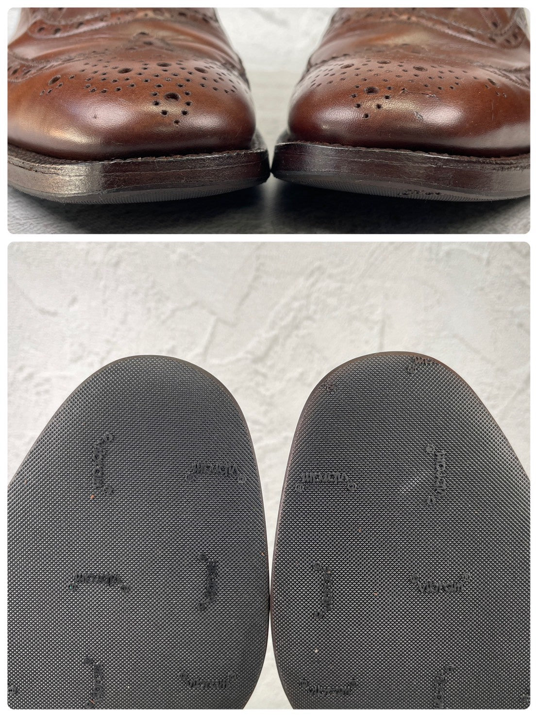 Church’s CHETWYND｜フルブローグ ブラウン UK7.5 F / 26cm 73ラスト 3都市