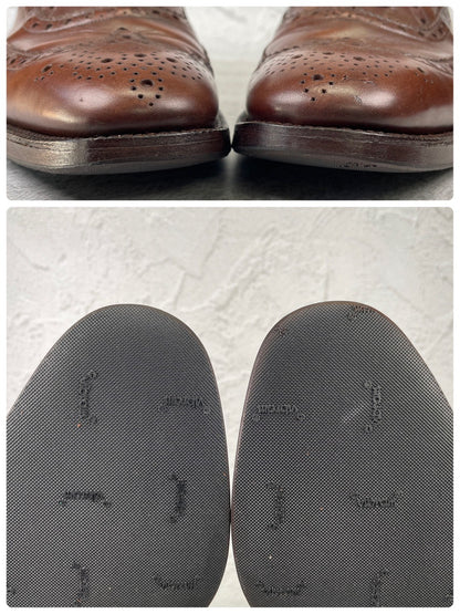 Church’s CHETWYND｜フルブローグ ブラウン UK7.5 F / 26cm 73ラスト 3都市