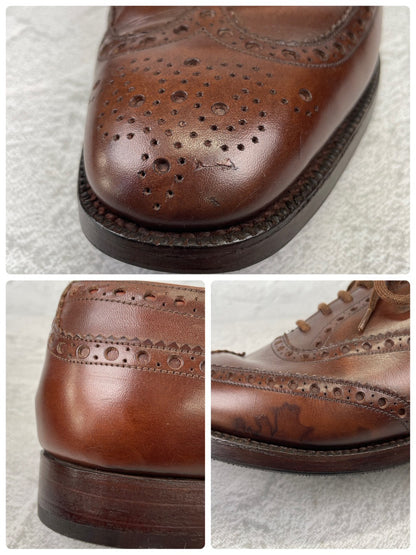 Church’s CHETWYND｜フルブローグ ブラウン UK7.5 F / 26cm 73ラスト 3都市