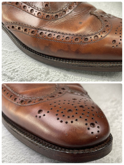 Church’s CHETWYND｜フルブローグ ブラウン UK7.5 F / 26cm 73ラスト 3都市