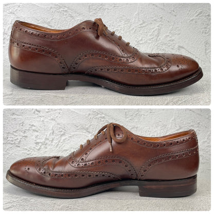 Church’s CHETWYND｜フルブローグ ブラウン UK7.5 F / 26cm 73ラスト 3都市