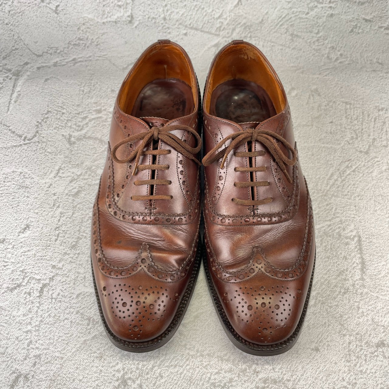 Church’s CHETWYND｜フルブローグ ブラウン UK7.5 F / 26cm 73ラスト 3都市
