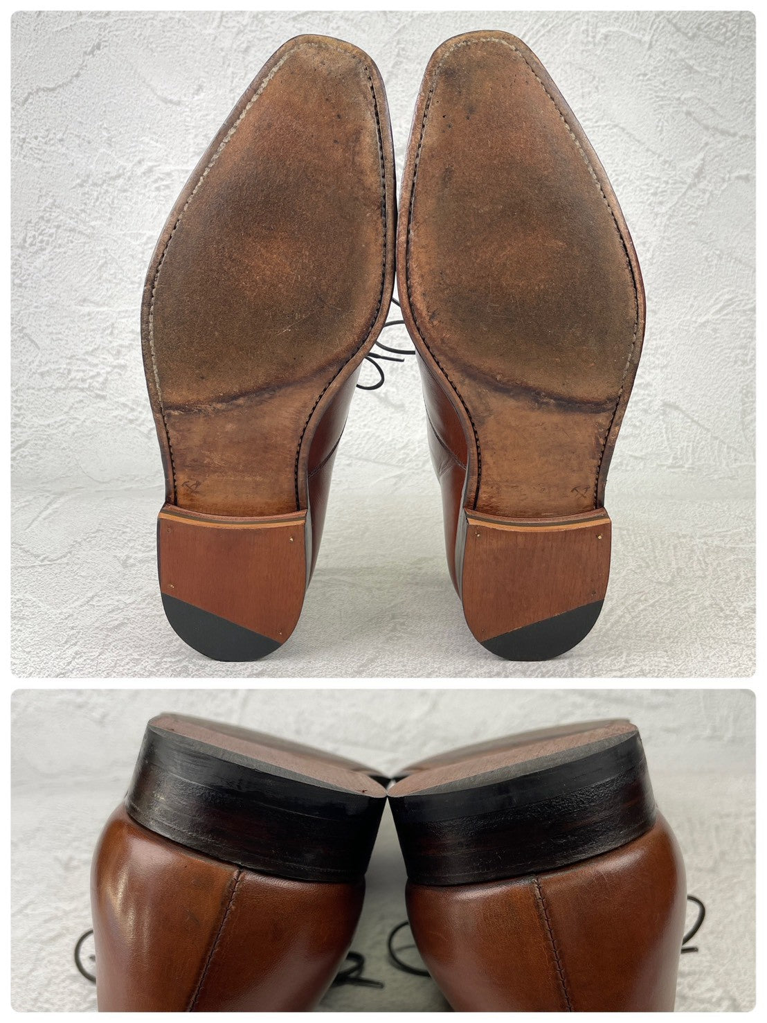 Crockett&Jones HALLAM｜ストレートチップ ブラウン UK7 / 25.5cm SHIPS別注