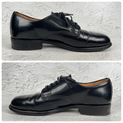 SANDERS サンダース｜1052B FEMALE PLAIN TOE SHOE フィメールプレーントゥシューズ｜オフィサーシューズ プレーントゥ ブラック UK5 / 24.5cm レディース 英国製 W3621