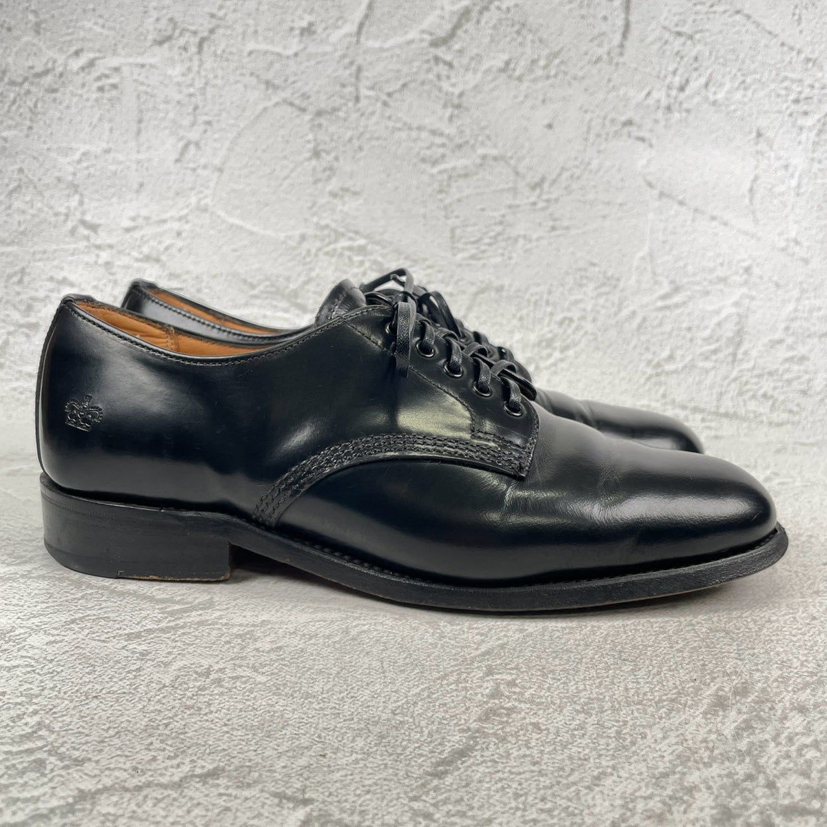 SANDERS サンダース｜1052B FEMALE PLAIN TOE SHOE フィメールプレーントゥシューズ｜オフィサーシューズ プレーントゥ ブラック UK5 / 24.5cm レディース 英国製 W3621