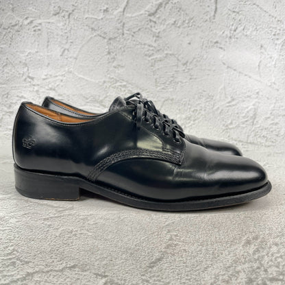 SANDERS サンダース｜1052B FEMALE PLAIN TOE SHOE フィメールプレーントゥシューズ｜オフィサーシューズ プレーントゥ ブラック UK5 / 24.5cm レディース 英国製 W3621