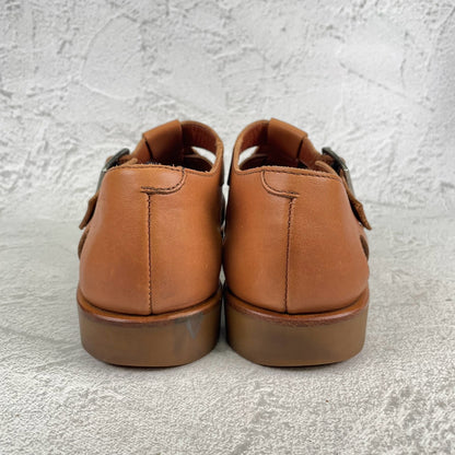 Paraboot パラブーツ｜PACIFIC パシフィック｜グルカサンダル レザー ブラウン EU42 / 26.5〜27cm SPORT SOLE W3629