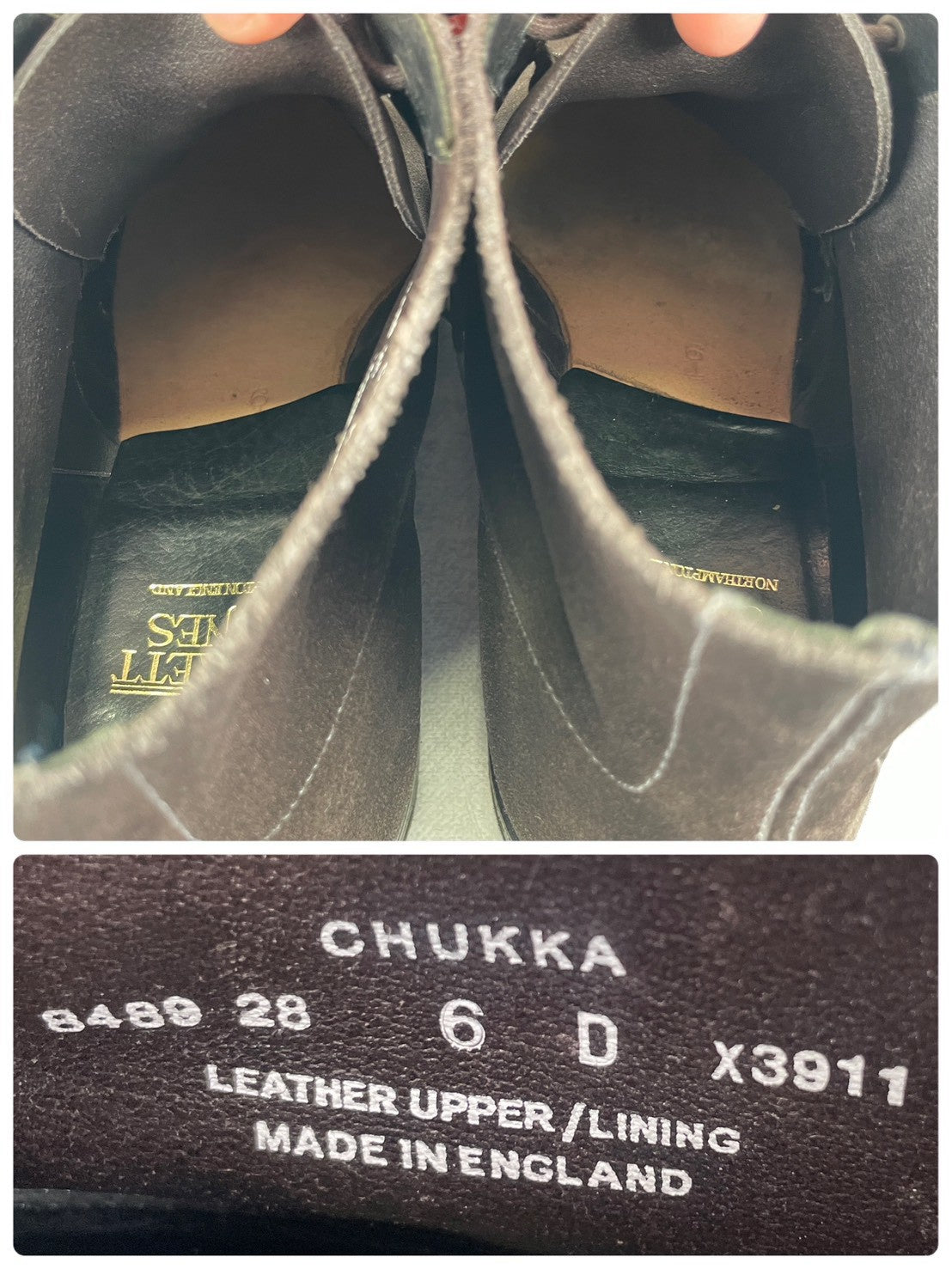Crockett&Jones クロケットアンドジョーンズ｜CHUKKA チャッカ｜スエード チャッカブーツ ダークブラウン UK6D / 24.5cm 200ラスト W3630