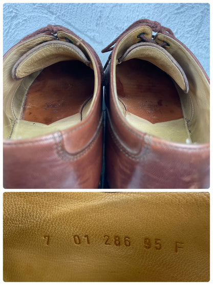 Paraboot パラブーツ｜CHAMBORD シャンボード｜Uチップ ノルヴェイジャン マロン UK7 / 25.5cm 90年代 デカタグ W3628