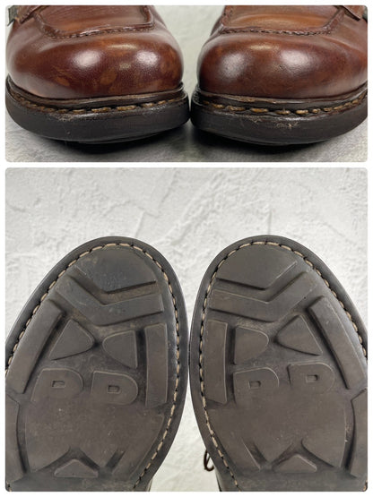 Paraboot パラブーツ｜CHAMBORD シャンボード｜Uチップ ノルヴェイジャン マロン UK7 / 25.5cm 90年代 デカタグ W3628