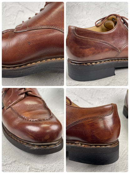 Paraboot パラブーツ｜CHAMBORD シャンボード｜Uチップ ノルヴェイジャン マロン UK7 / 25.5cm 90年代 デカタグ W3628