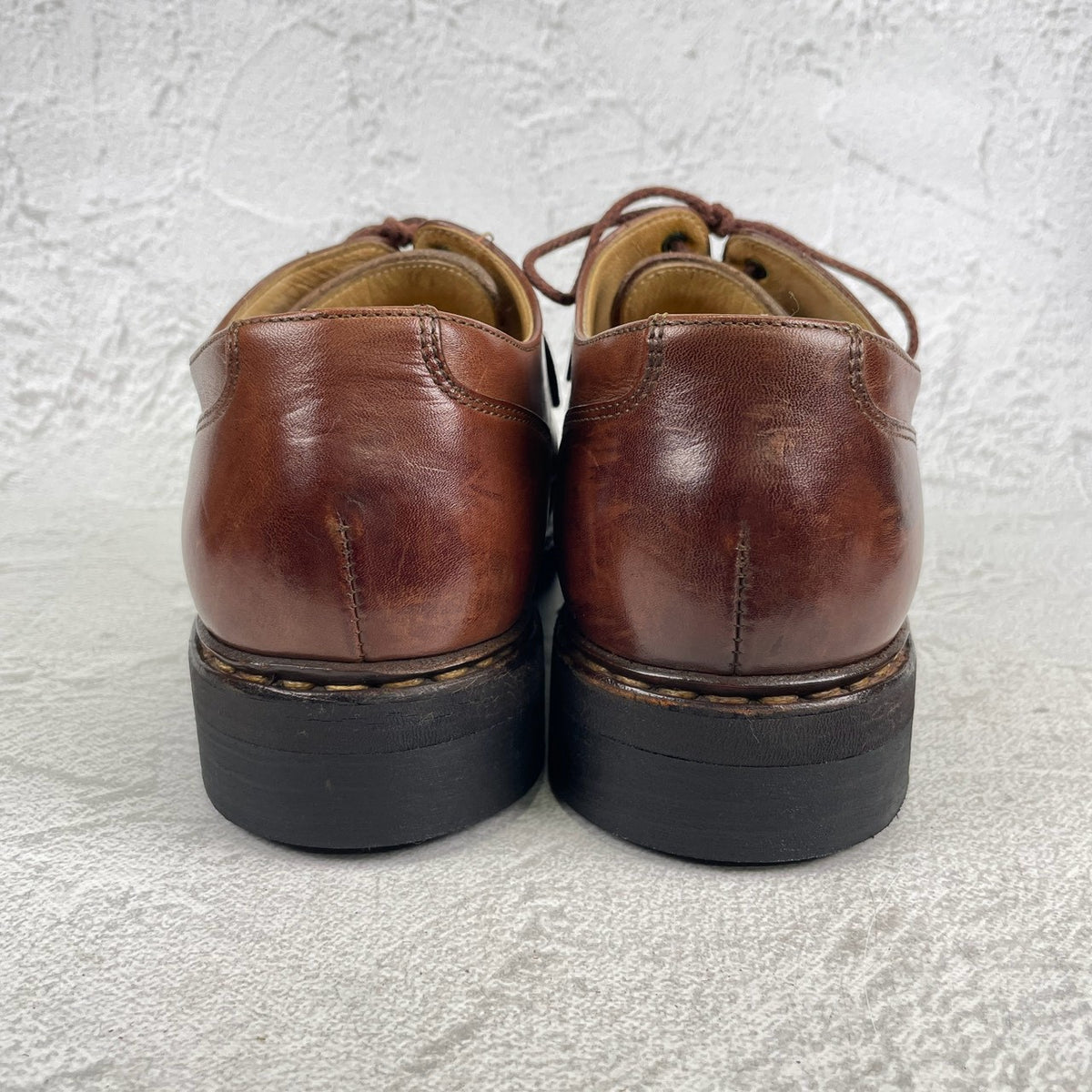 Paraboot パラブーツ｜CHAMBORD シャンボード｜Uチップ ノルヴェイジャン マロン UK7 / 25.5cm 90年代 デカタグ W3628