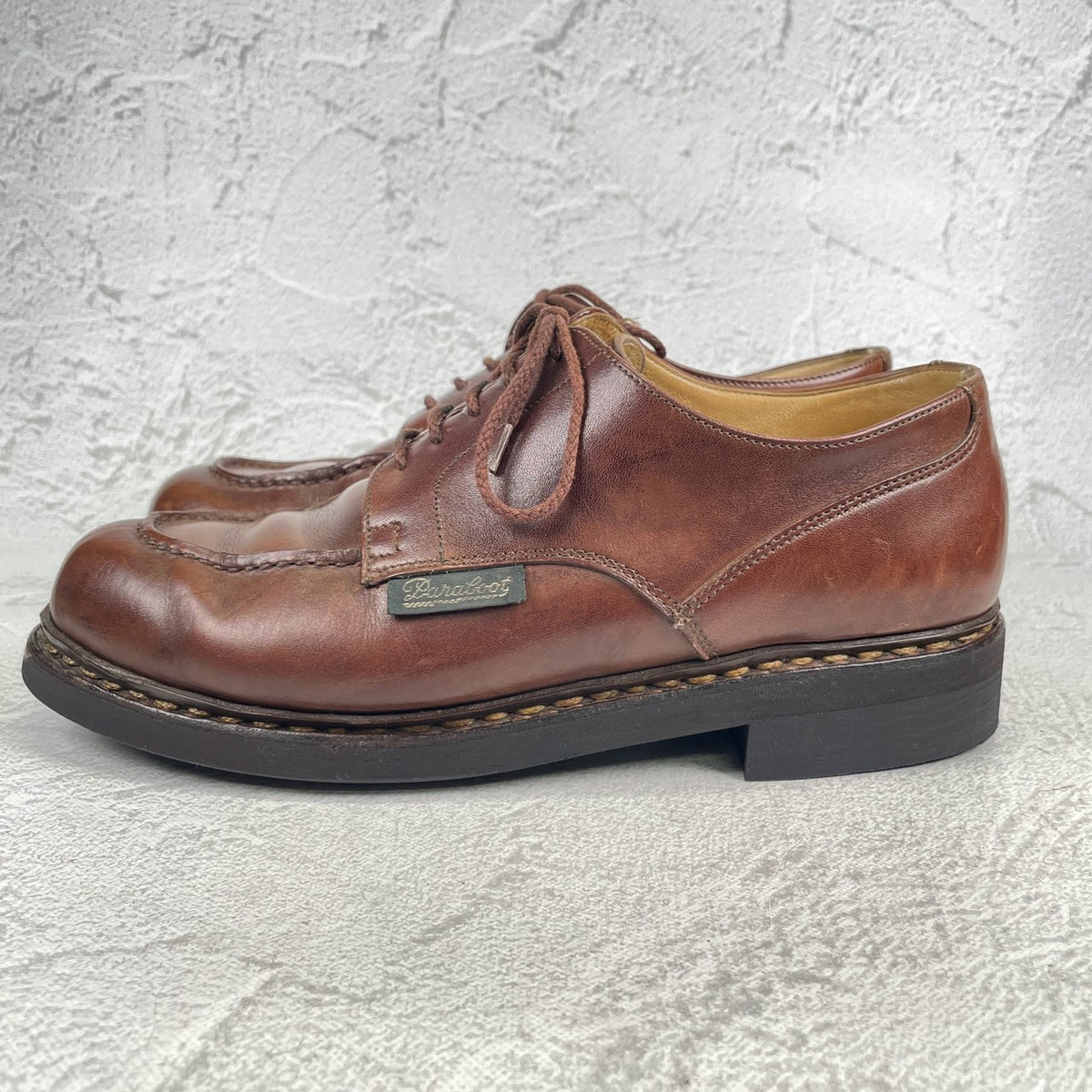 Paraboot パラブーツ｜CHAMBORD シャンボード｜Uチップ ノルヴェイジャン マロン UK7 / 25.5cm 90年代 デカタグ W3628