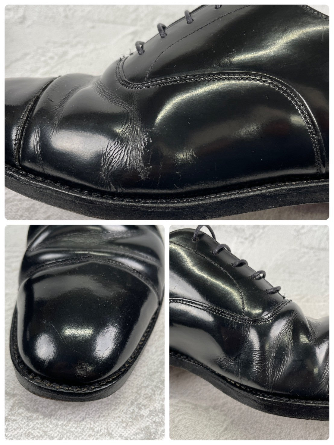 Church's チャーチ｜BALMORAL バルモラル｜ストレートチップ 内羽根 ブラック UK7.5 / 26cm 73ラスト 4都市 W3627