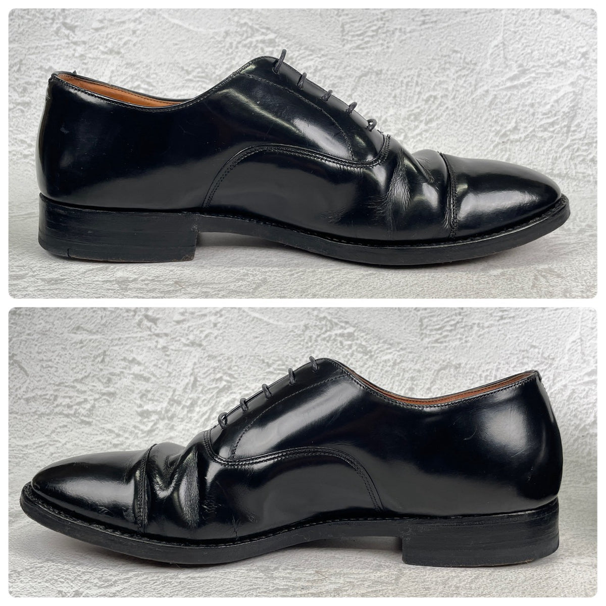 Church's チャーチ｜BALMORAL バルモラル｜ストレートチップ 内羽根 ブラック UK7.5 / 26cm 73ラスト 4都市 W3627