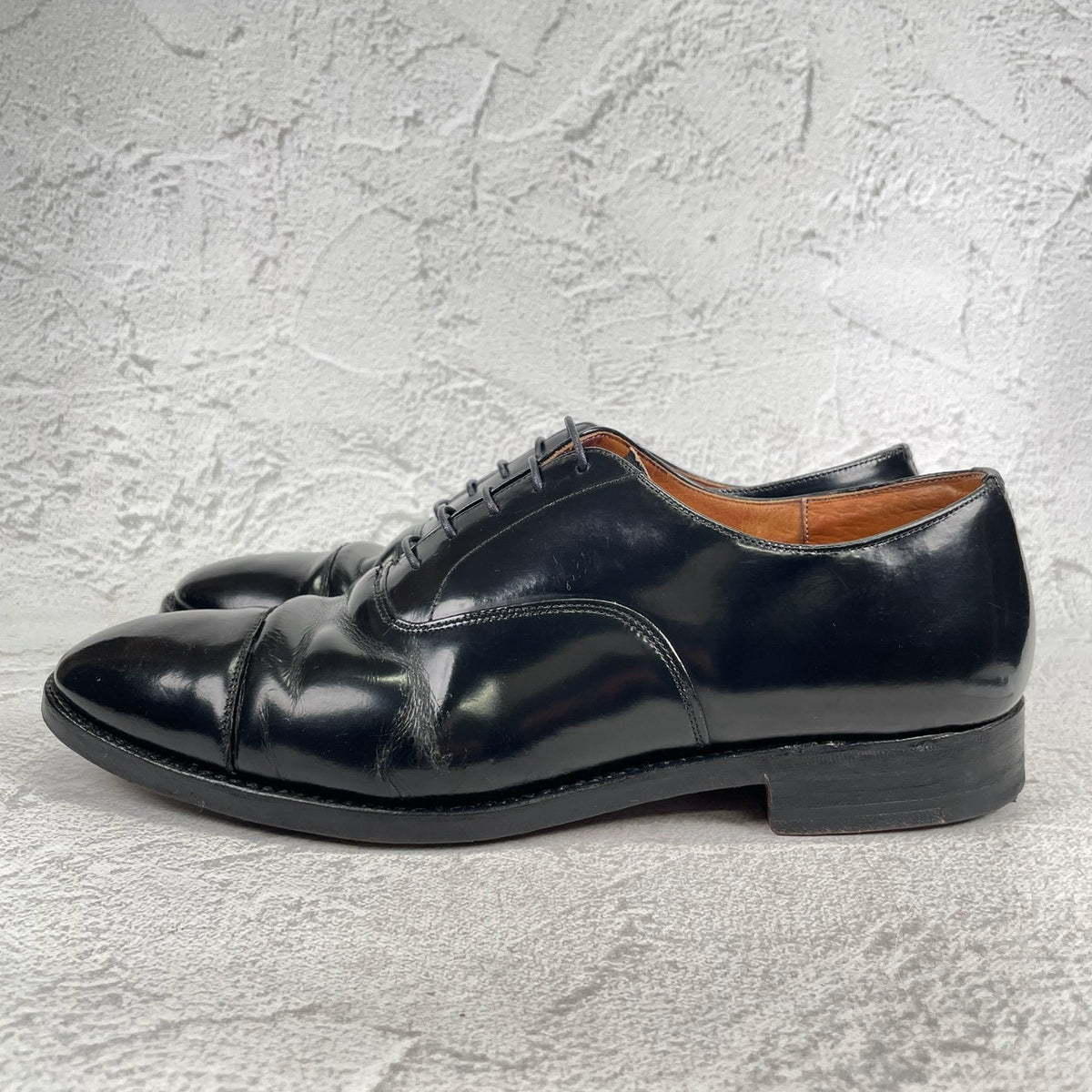 Church's チャーチ｜BALMORAL バルモラル｜ストレートチップ 内羽根 ブラック UK7.5 / 26cm 73ラスト 4都市 W3627