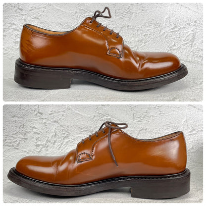 Church's チャーチ｜SHANNON シャノン｜プレーントゥ ダブルソール ライトブラウン UK6.5 / 25cm 103ラスト ダイナイト 英国製 W3624